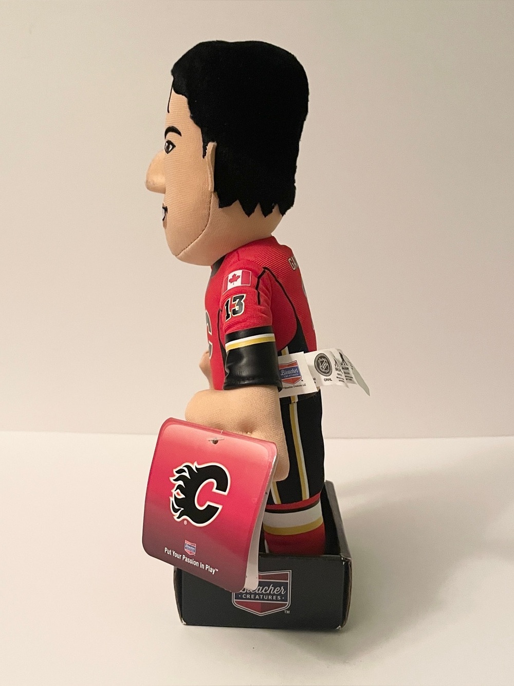 Bleacher Creatures NHL Calgary Flames Johnny Gaudreau 10" Plush Figure - Picture 7 of 15